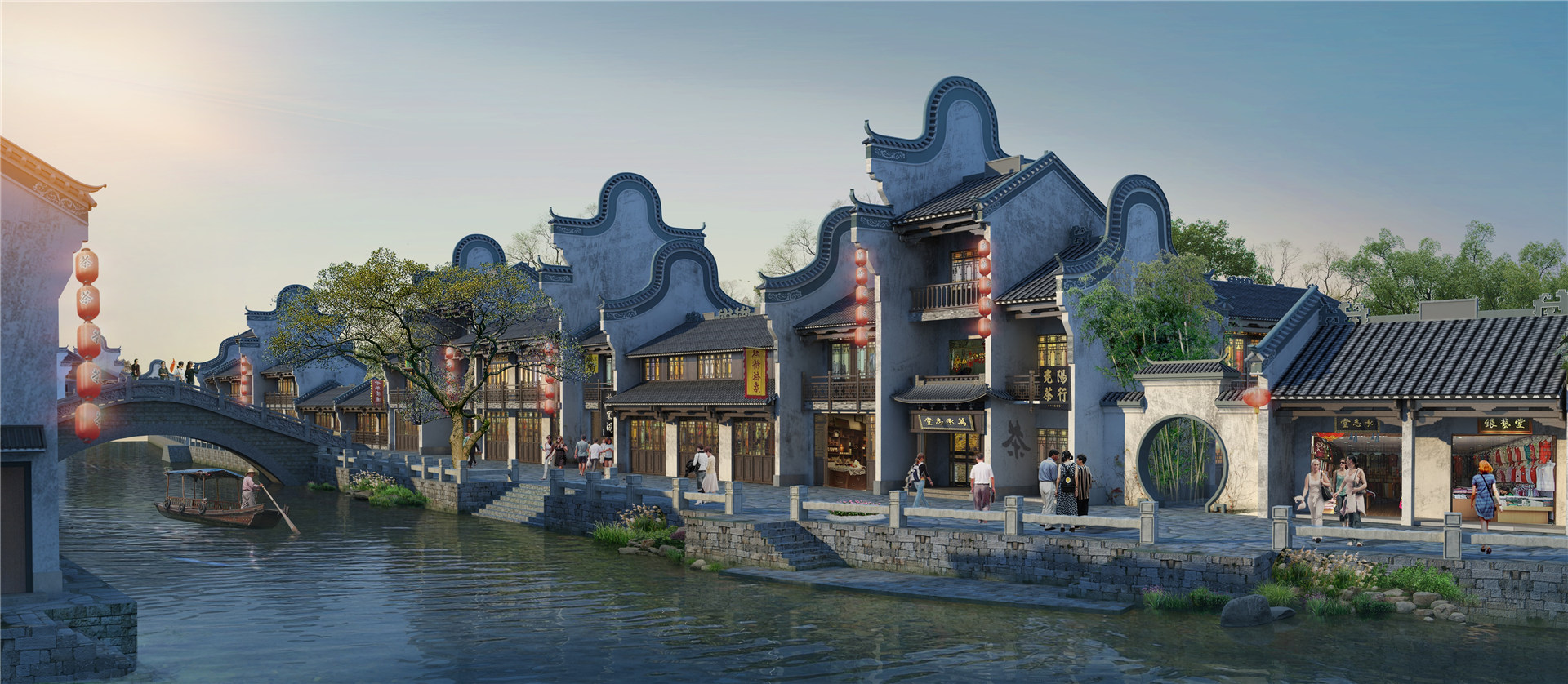 广东岭南水乡特色小镇|人龙集团|人龙旅游规划设计|旅游规划设计公司